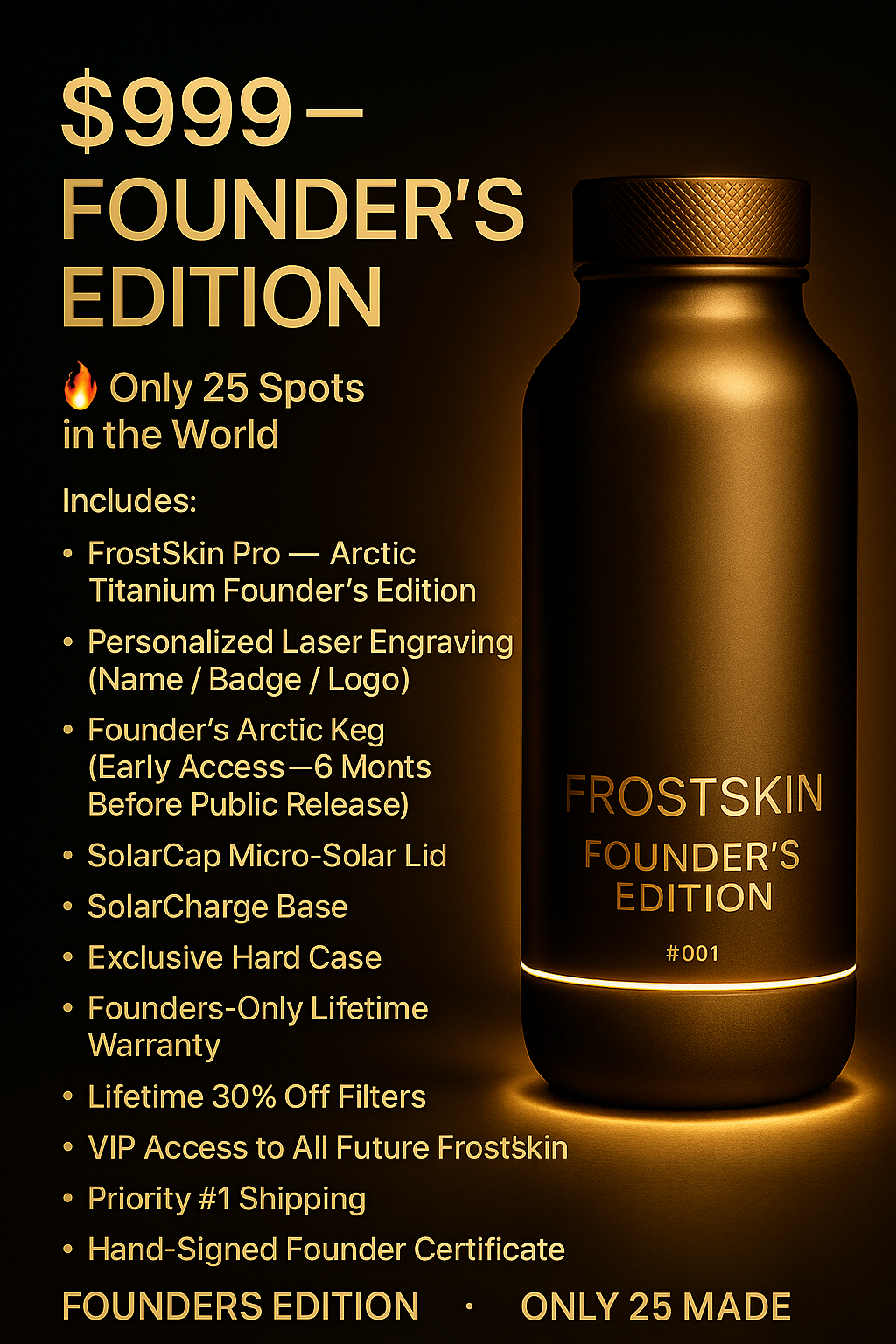 $999 Founder’s Edition